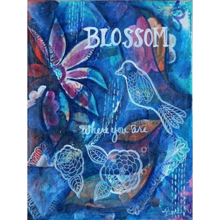 Blossom Where You Are Poster Print by Pam Varacek-VARPDXPVRC059B Image 1