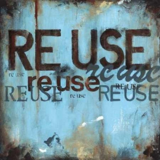 Re-Use Poster Print by Wani Pasion-VARPDXPWP104 Image 1