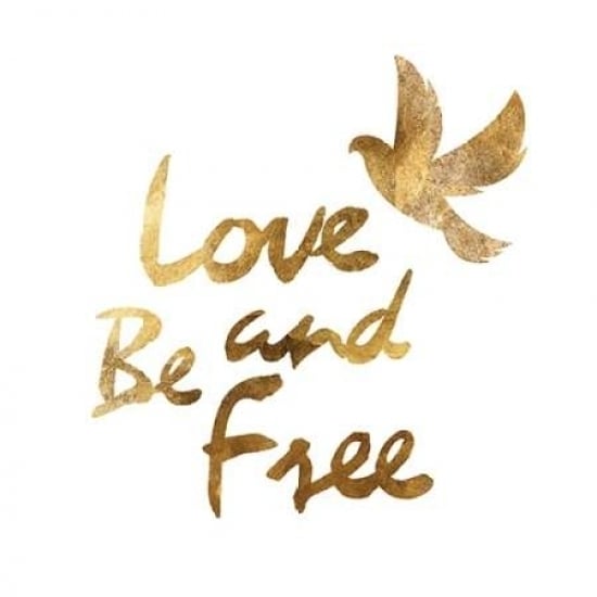 Love and Be Free with Bird Poster Print by PI Studio-VARPDXPX118A Image 2