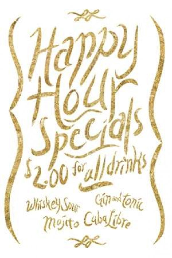 Happy Hour 2 gold Poster Print by PI Studio-VARPDXPX131A Image 1