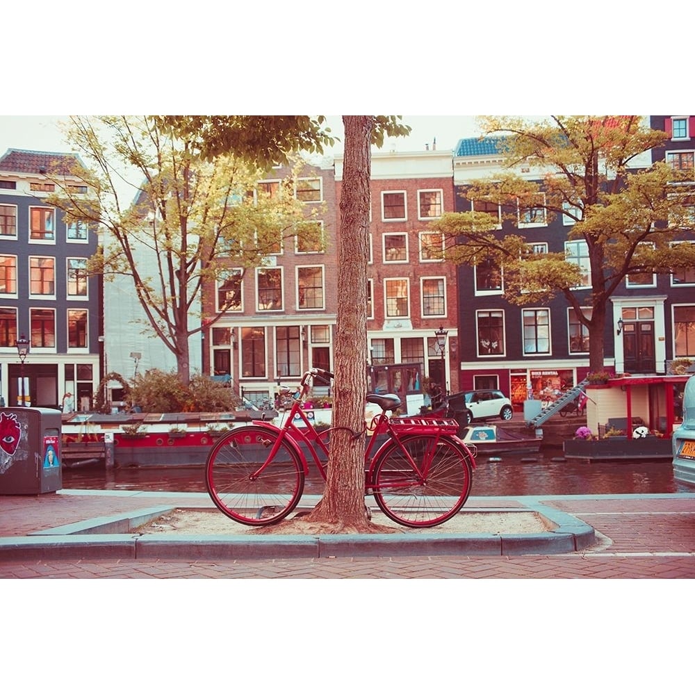 Amsterdam Bikes No. 2 Poster Print - Sonja Quintero-VARPDXQ43D Image 1