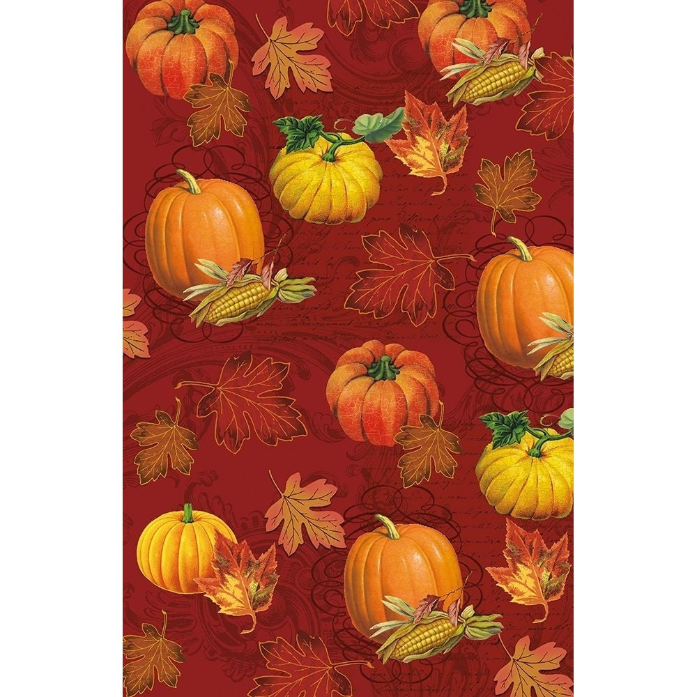 Welcome Fall Pumpkins 2 Poster Print by Candace Allen-VARPDXQCARC076B Image 1