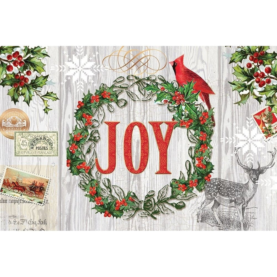 Rustic Holiday 2 Poster Print - Bijoux And Lula-VARPDXQCARC206B Image 1