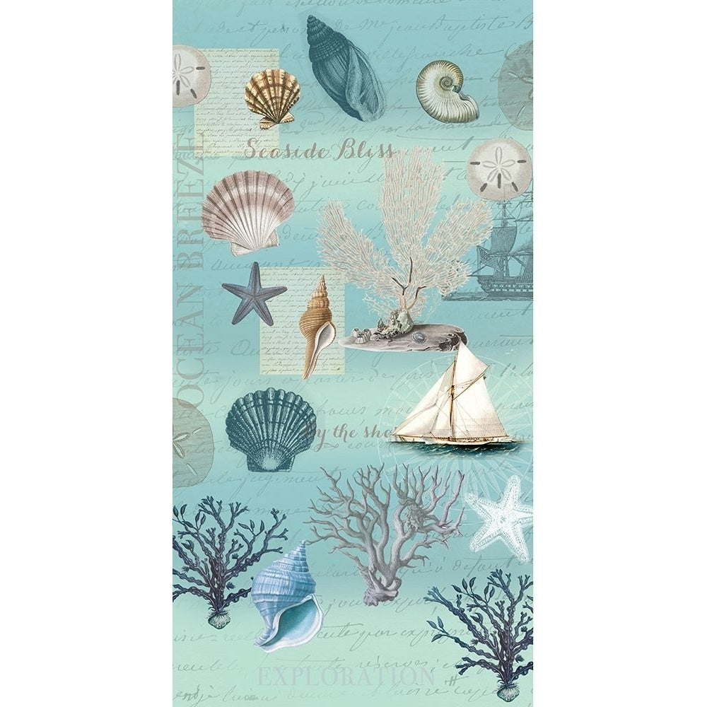 By The Sea Main 1 Poster Print by Candace Allen-VARPDXQCARN006A Image 1