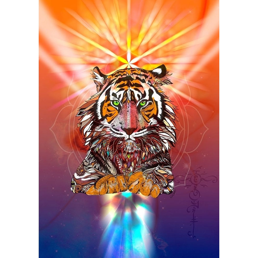 Cosmic Tiger Poster Print by Karin Roberts-VARPDXR1273D Image 1