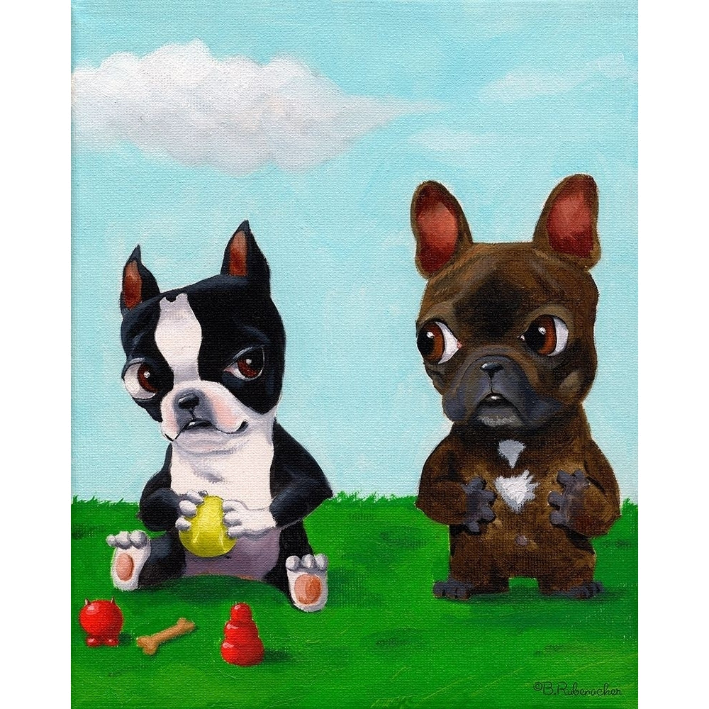 Boston and Frenchie by Brian Rubenacker-VARPDXR1399D Image 1