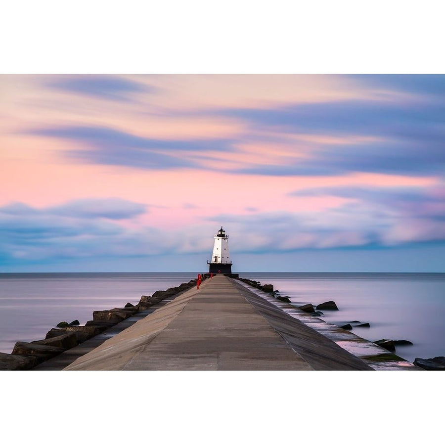 Ludington North Breakwater Light Sunrise by Adam Romanowicz-VARPDXR1429D Image 1