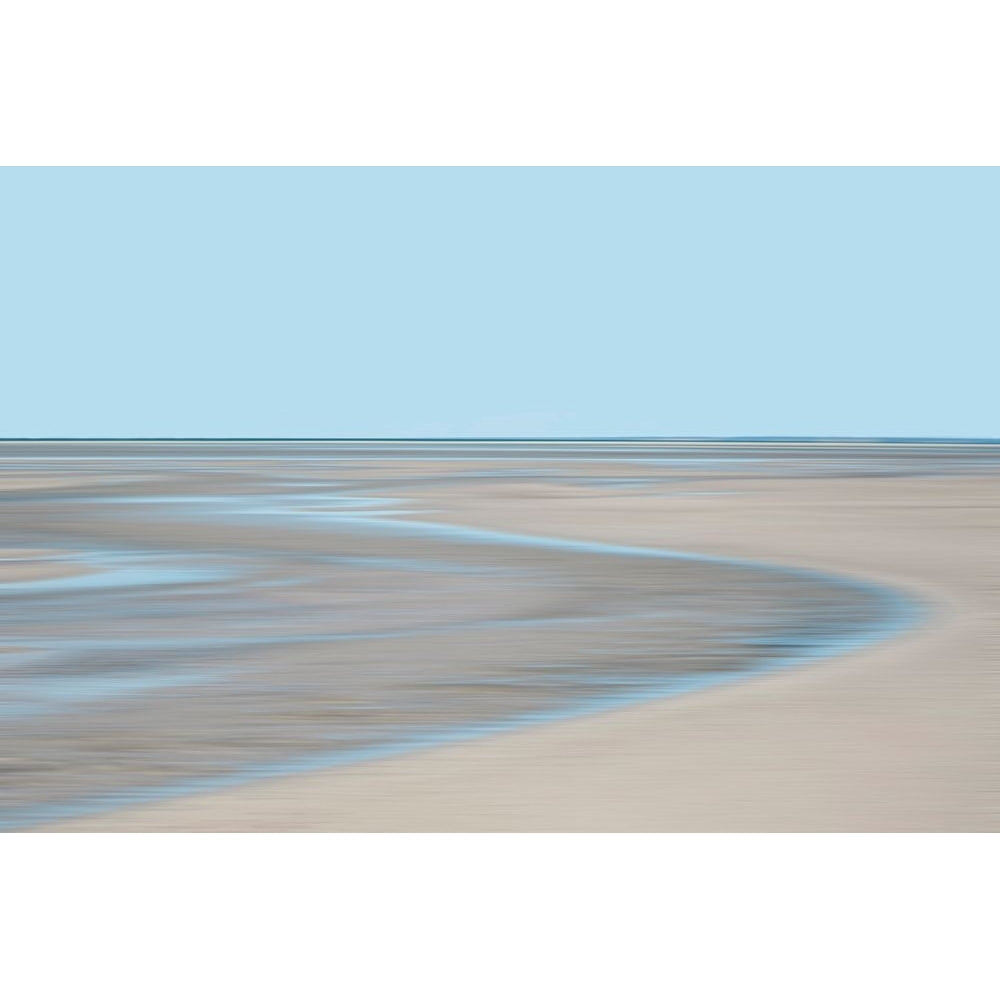 Blue and Beige Beach 1 Poster Print - Brooke T. Ryan-VARPDXR1510D Image 1