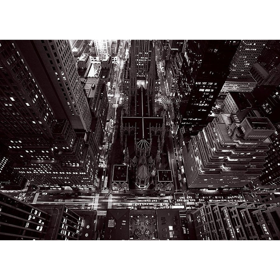 La cathedrale St Patrick et Madison Avenue Poster Print by Michel Setboun-VARPDXR4213 Image 1