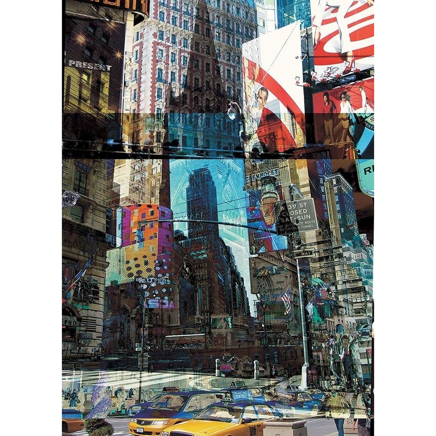 NYC Poster Print by Cedric Bouteiller-VARPDXR4200 Image 1