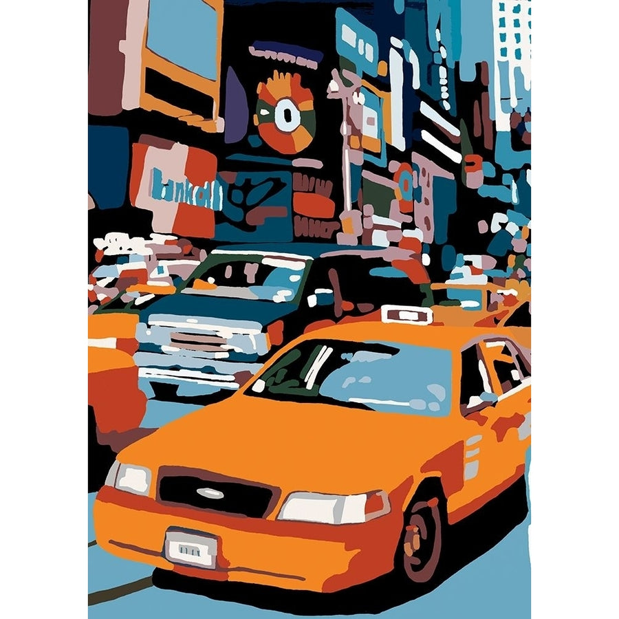 Taxi NY Poster Print by Giovanni Manzo-VARPDXR4232 Image 1