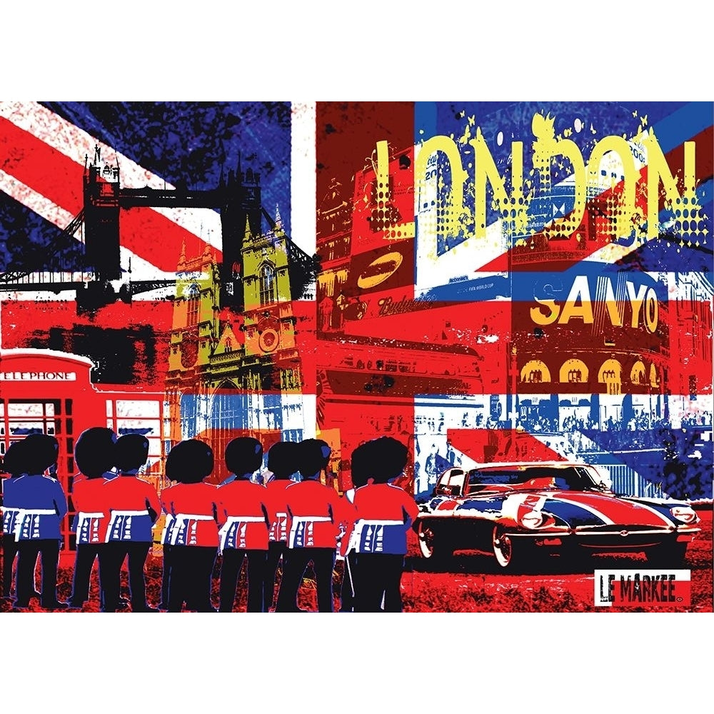 The Spirit Of London Poster Print by Le Markee Le Markee-VARPDXR4247 Image 1