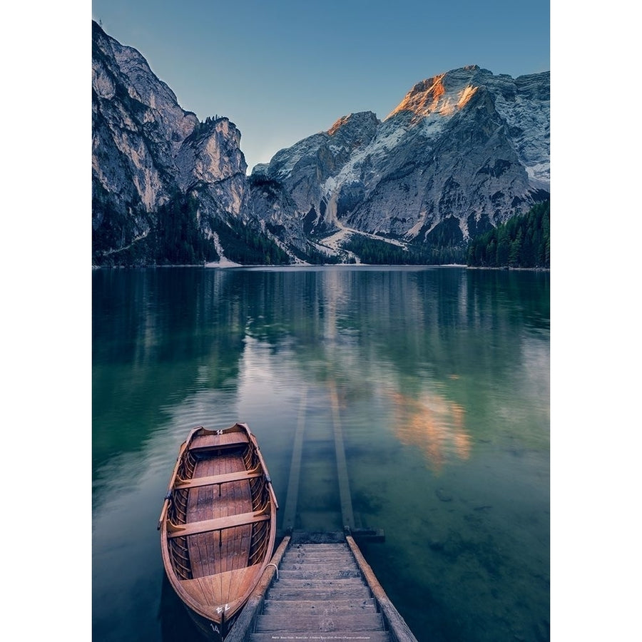 Braies Lake Poster Print by Braun Studio Braun Studio-VARPDXR4313 Image 1