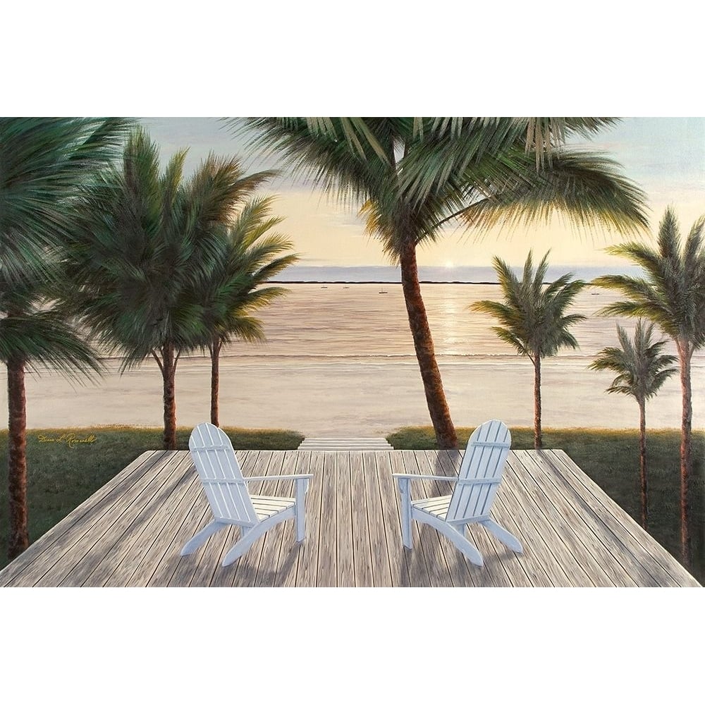 Palm Beach Retreat Poster Print by Diane Romanello-VARPDXR810D Image 1