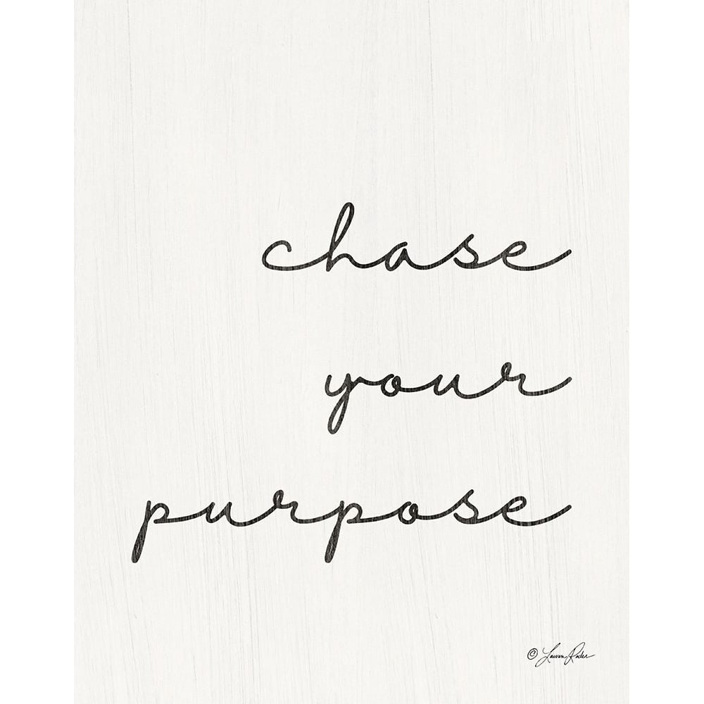 Chase Your Purpose Poster Print by Lauren Rader-VARPDXRAD1349 Image 1