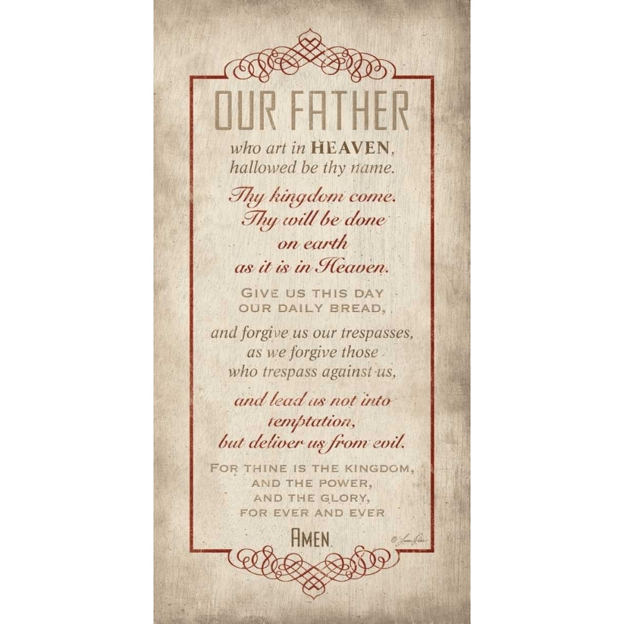 Our Father Poster Print by Lauren Rader-VARPDXRAD390 Image 1