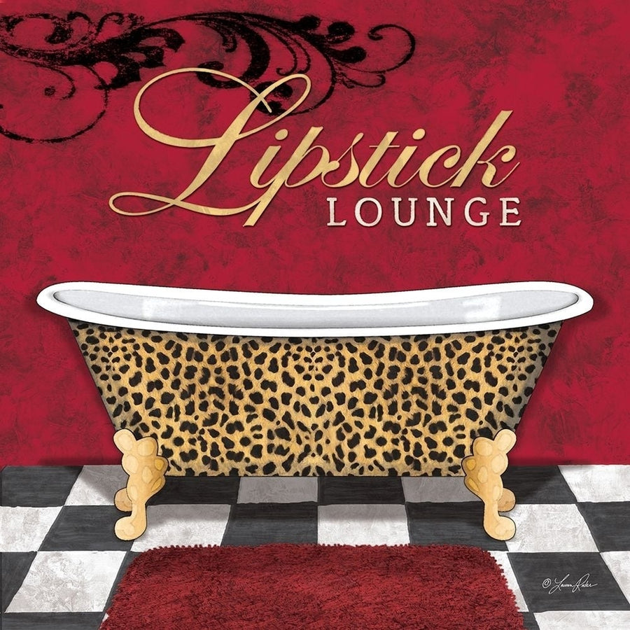 Lipstick Lounge Poster Print by Lauren Rader-VARPDXRAD512 Image 1