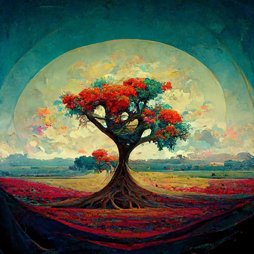 A006 Tree Of Life Poster Print - Ray Heere-VARPDXRAYHEE279486 Image 1