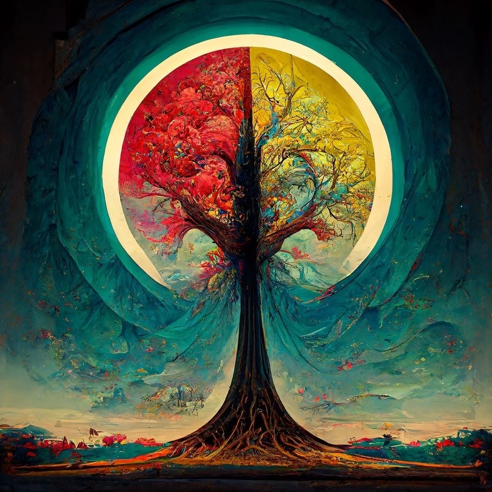 A009 Tree Of Life Poster Print - Ray Heere-VARPDXRAYHEE279489 Image 1