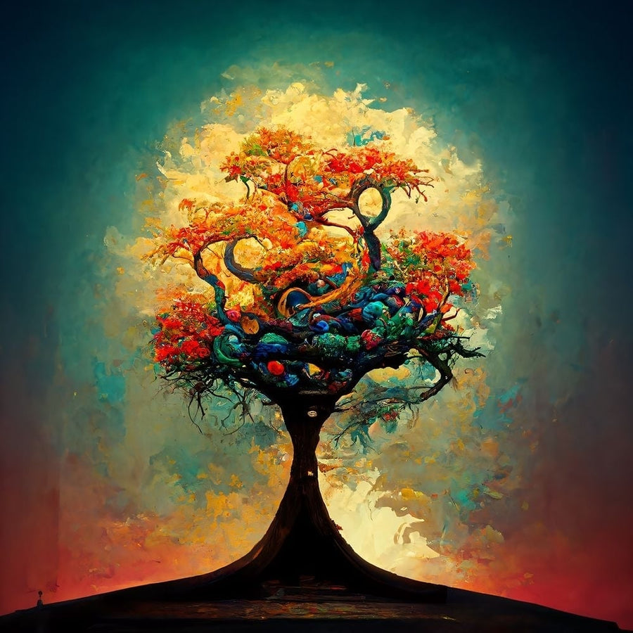 A007 Tree Of Life Poster Print - Ray Heere-VARPDXRAYHEE279487 Image 1