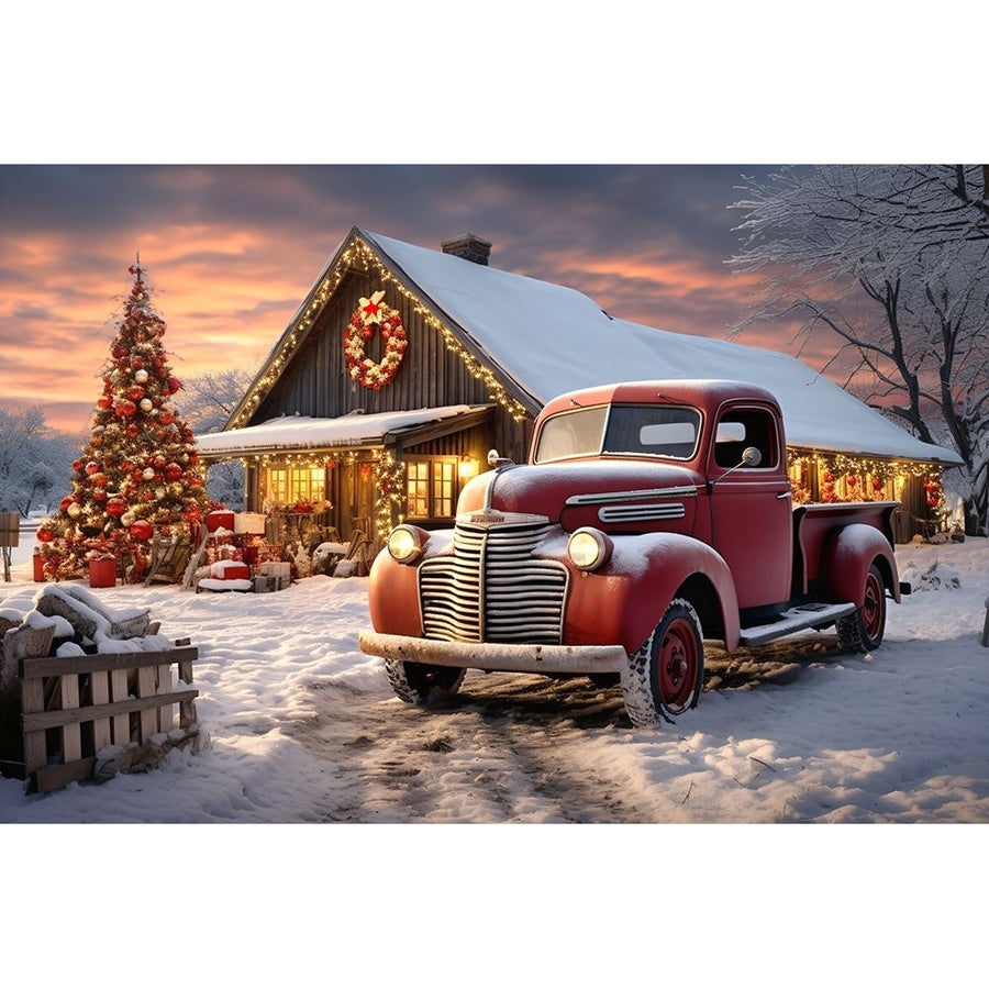 Farmland Christmas 1 Poster Print - Ray Heere-VARPDXRAYHEE289606 Image 1