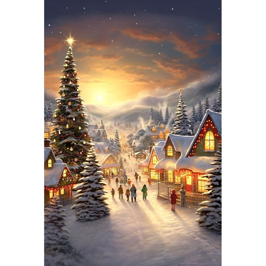 Small Town Christmas 7 Poster Print - Ray Heere-VARPDXRAYHEE289668 Image 1