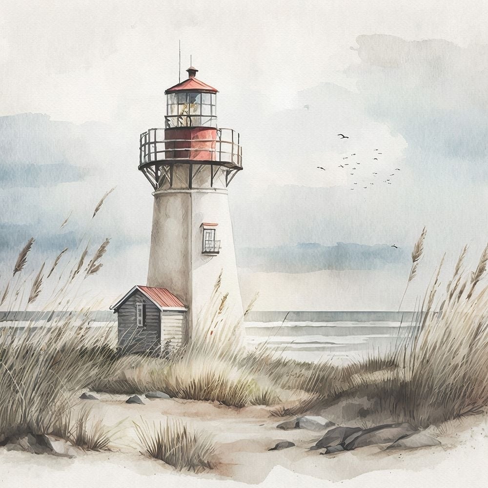 Lighthouse 1 Poster Print - Riley B-VARPDXRB0159 Image 1