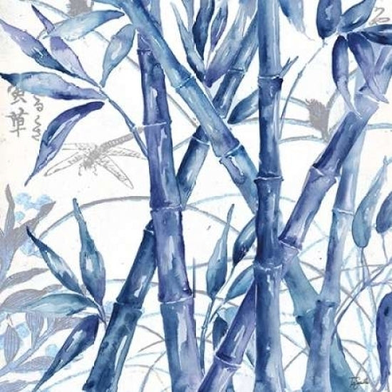 Indigo Asian Bamboo I Poster Print by Tre Sorelle Studios-VARPDXRB10130TS Image 1