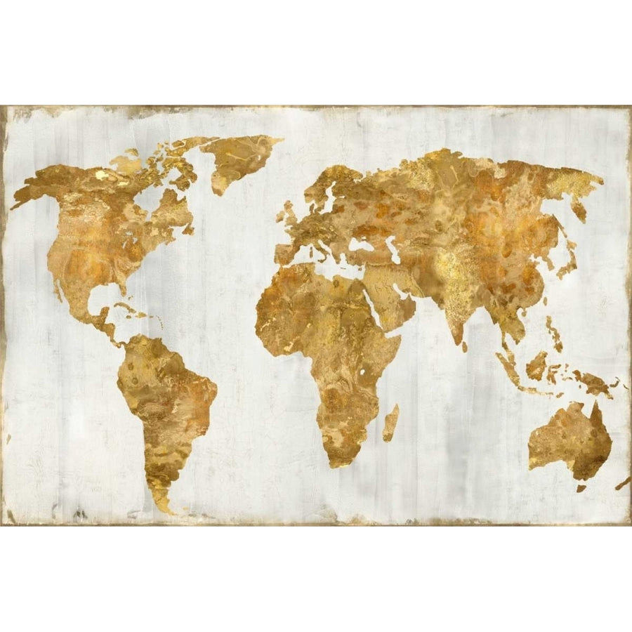 The World In Gold Poster Print by Russell Brennan-VARPDXRB112667DG Image 1