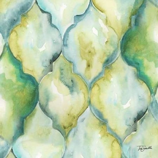 Watercolor Arabesque II Poster Print by Tre Sorelle Studios-VARPDXRB11295TS Image 1