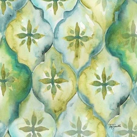 Watercolor Arabesque III Poster Print by Tre Sorelle Studios-VARPDXRB11296TS Image 2