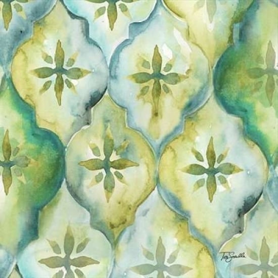 Watercolor Arabesque III Poster Print by Tre Sorelle Studios-VARPDXRB11296TS Image 1