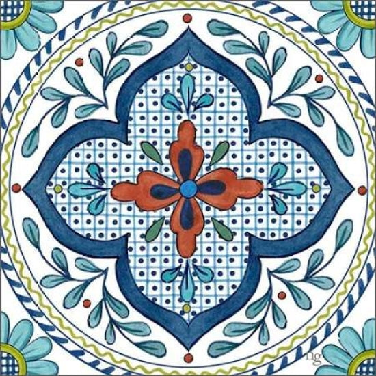 Talavera Azul II Poster Print by Nancy Green Design-VARPDXRB11381NG Image 1