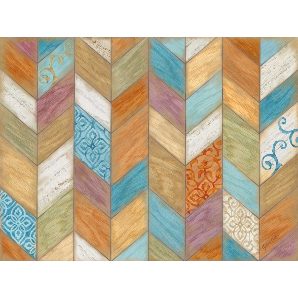 Rustic Chevron Poster Print by Cynthia Coulter-VARPDXRB12003CC Image 2