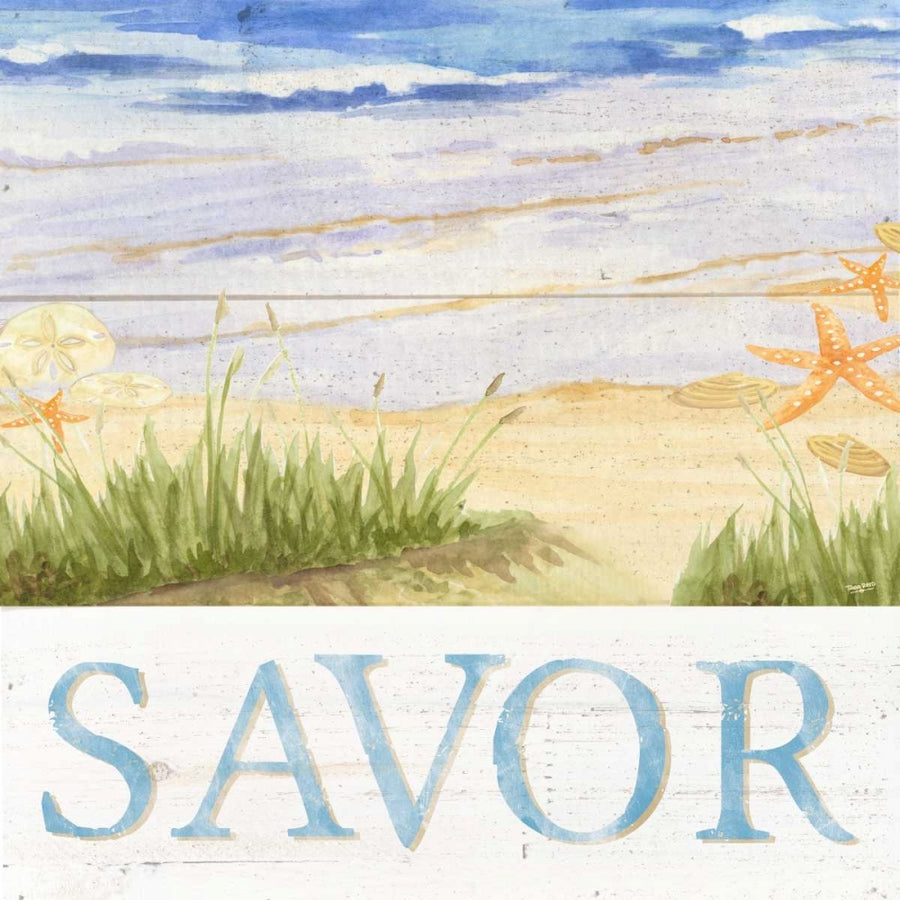 Savor the Sea III Poster Print by Tara Reed-VARPDXRB12014TR Image 1