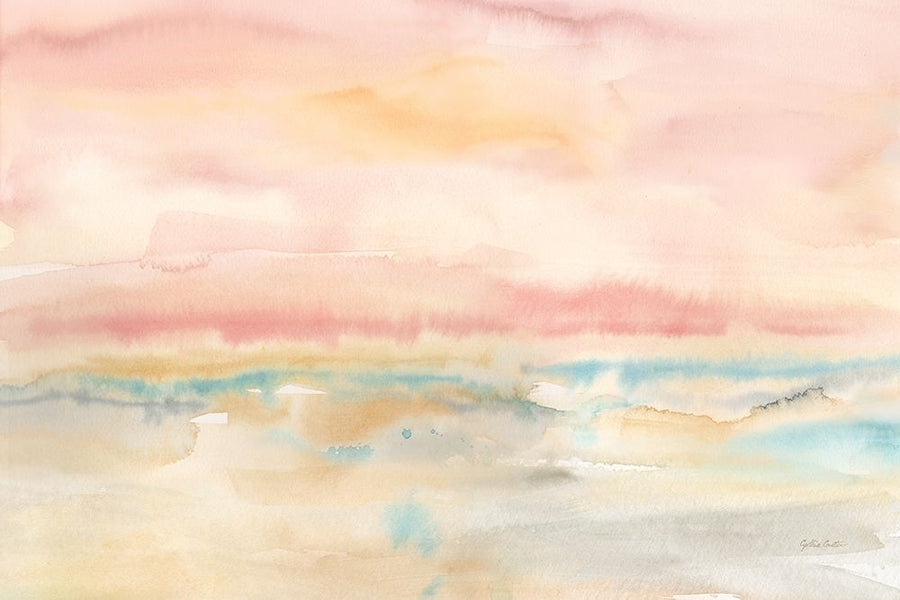 Blush Seascape Poster Print by Cynthia Coulter-VARPDXRB12059CC Image 1