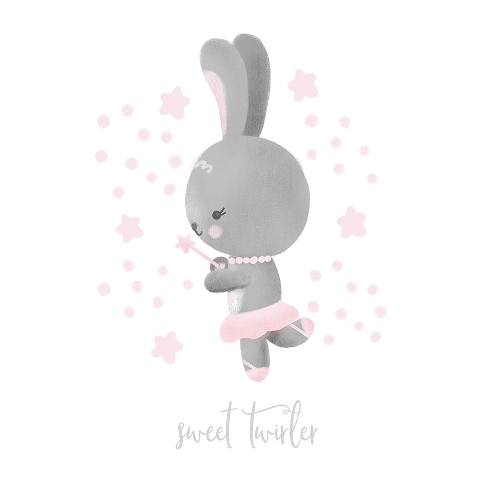 Ballerina Bunny Iii Poster Print by Noonday Design-VARPDXRB12093ND Image 2