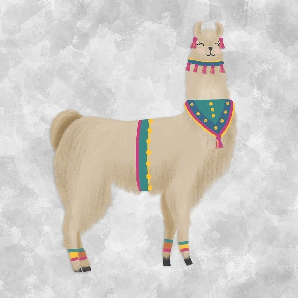 Lovely Llama Iii Poster Print by Noonday Design-VARPDXRB12448ND Image 2