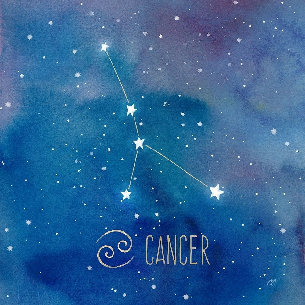 Star Sign Cancer Poster Print by Cynthia Coulter-VARPDXRB12645CC Image 1