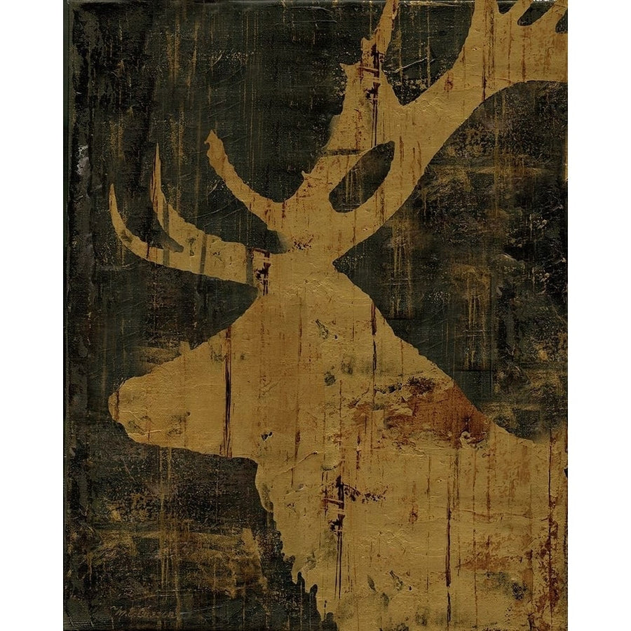 Rustic Lodge Animals Deer Poster Print by Marie Elaine Cusson-VARPDXRB12739MC Image 1