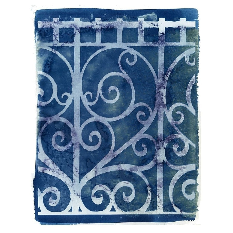 Wrought Iron Cyanotype I Poster Print by Nancy Green-VARPDXRB12894NG Image 1