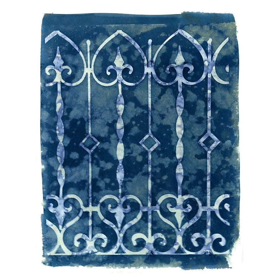 Wrought Iron Cyanotype IV Poster Print by Nancy Green-VARPDXRB12897NG Image 1