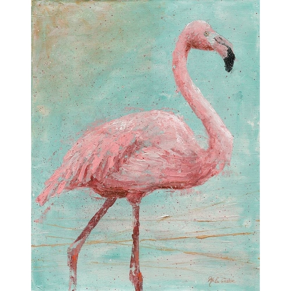 Pink Flamingo I Poster Print by Marie-Elaine Cusson-VARPDXRB13014MC Image 1