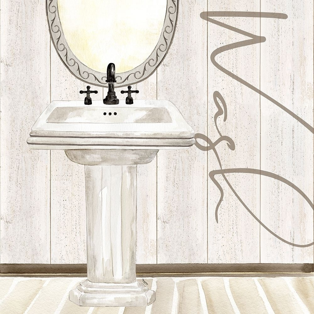 Rustic Bath I Wash Poster Print by Tara Reed-VARPDXRB13046TR Image 1