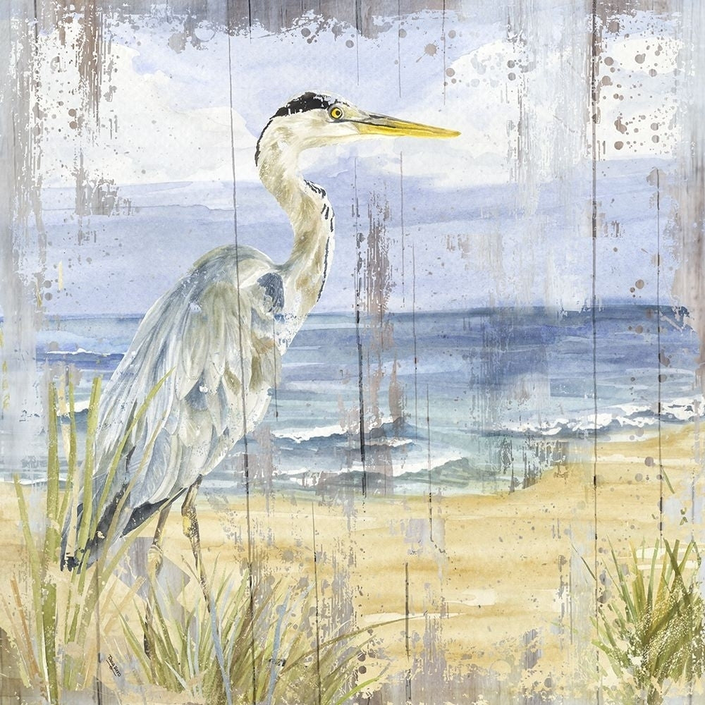 Birds of the Coast Rustic I Poster Print by Tara Reed-VARPDXRB13049TR Image 1