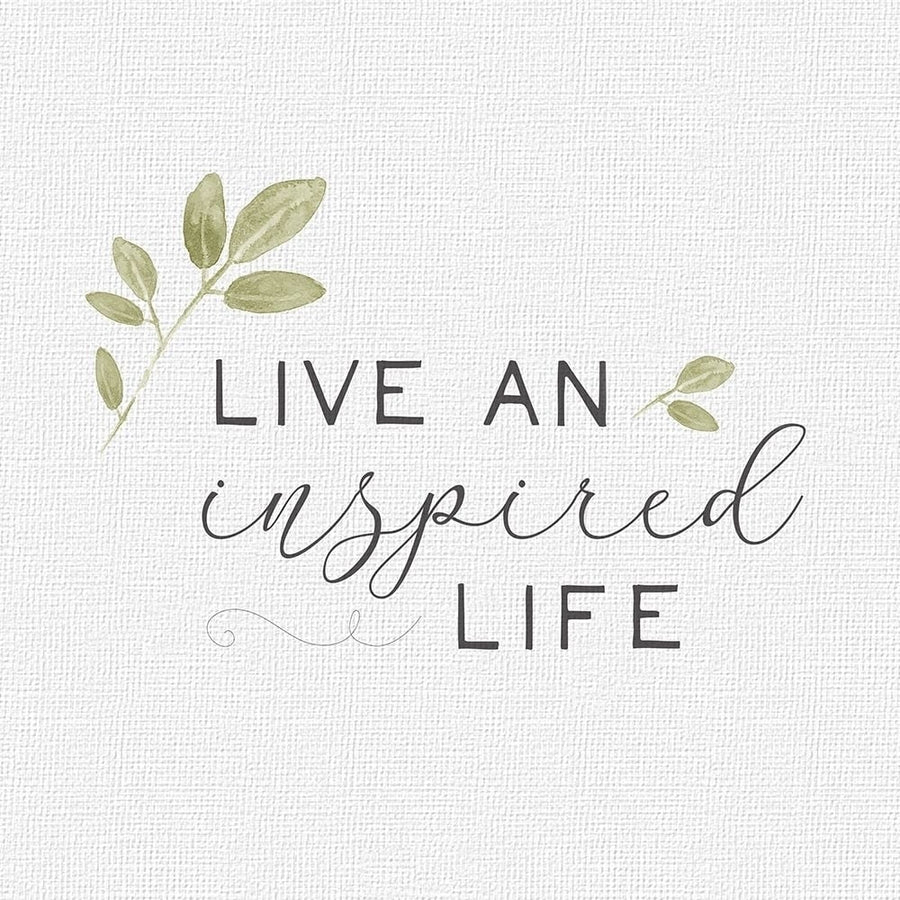 Inspired Life I Poster Print by Hartworks Hartworks-VARPDXRB13600HA Image 1