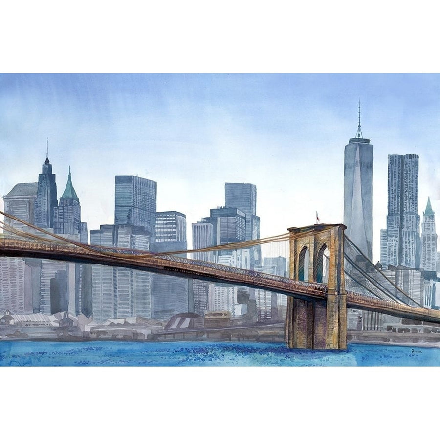 NY Skyline Poster Print by Bannarot Bannarot-VARPDXRB13631BN Image 1