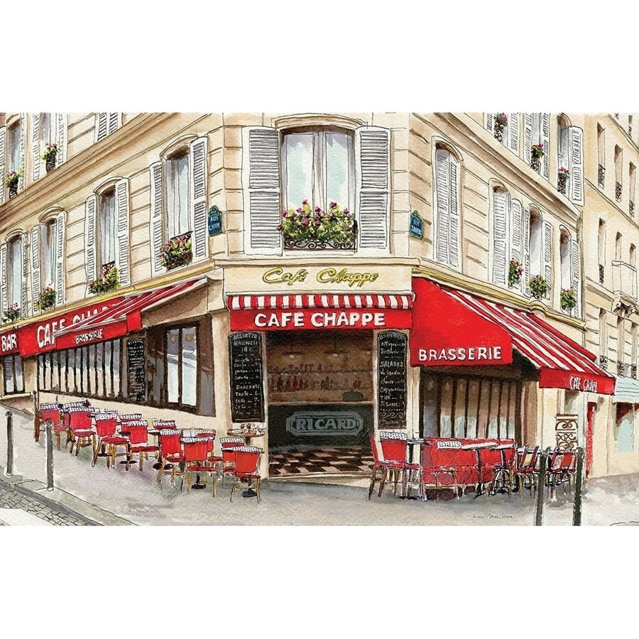 Caf??? Paris Poster Print by Marie-Elaine Cusson-VARPDXRB14145MC Image 1