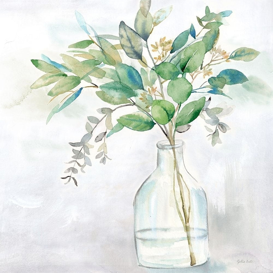 Eucalyptus Vase I Poster Print by Cynthia Coulter-VARPDXRB14282CC Image 1