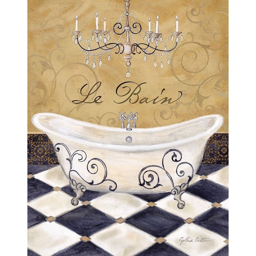 Elegant Bath II by Cynthia Coulter-VARPDXRB4624CC Image 1